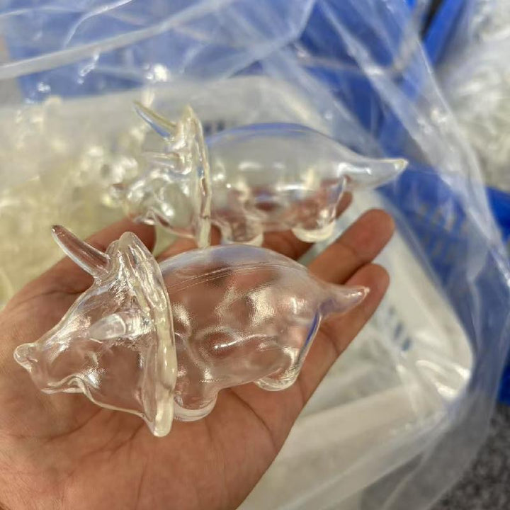 Triceratops empty squishy skin