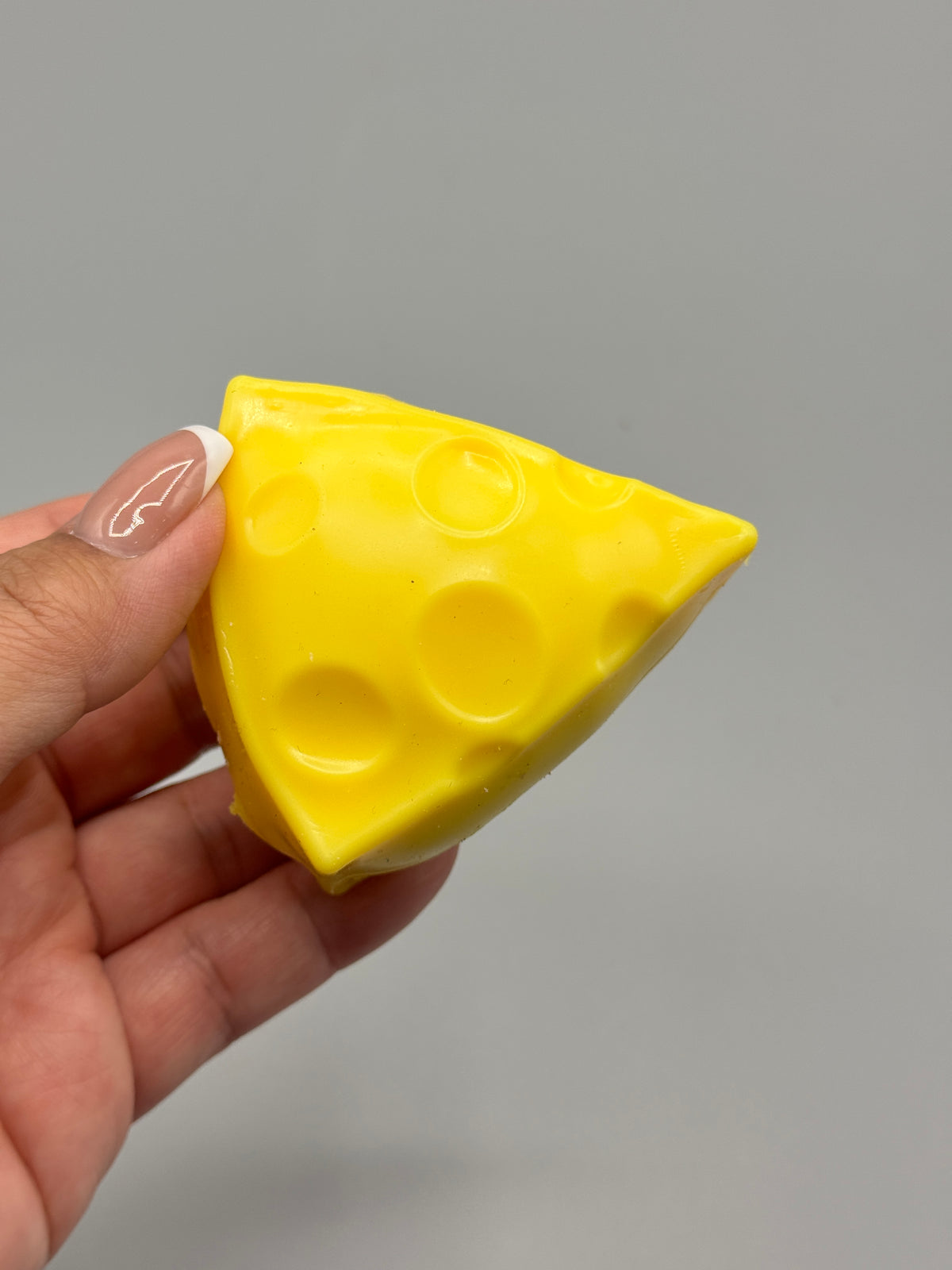 Crunchy Cheese Wedge Squishy — alternate view