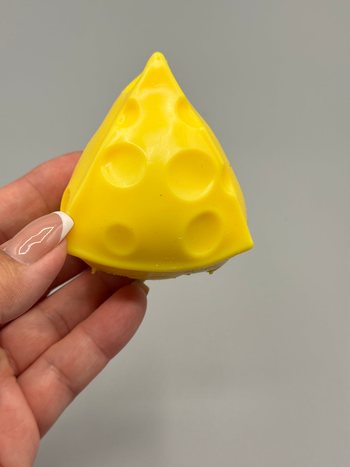 Crunchy Cheese Wedge Squishy — product photo
